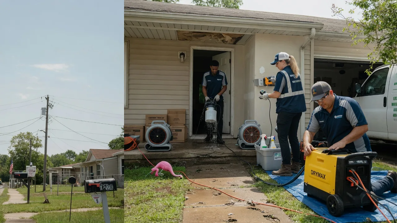 Storm Damage Water Removal in Mullinville, KS near me